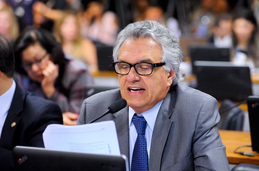 O senador Ronaldo Caiado (DEM-GO) defendeu maior controle no sistema penal