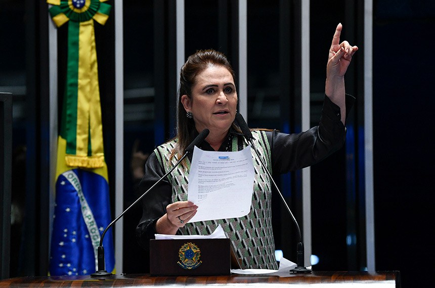 Da tribuna, senadora Kátia Abreu (PP-TO) faz discurso de despedida.