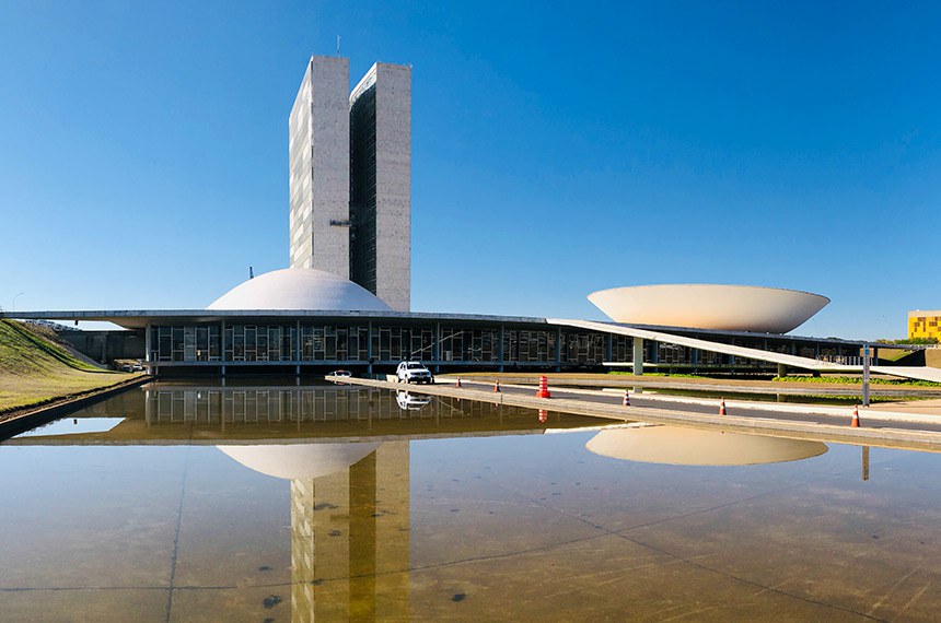 Obra do arquiteto Oscar Niemeyer.