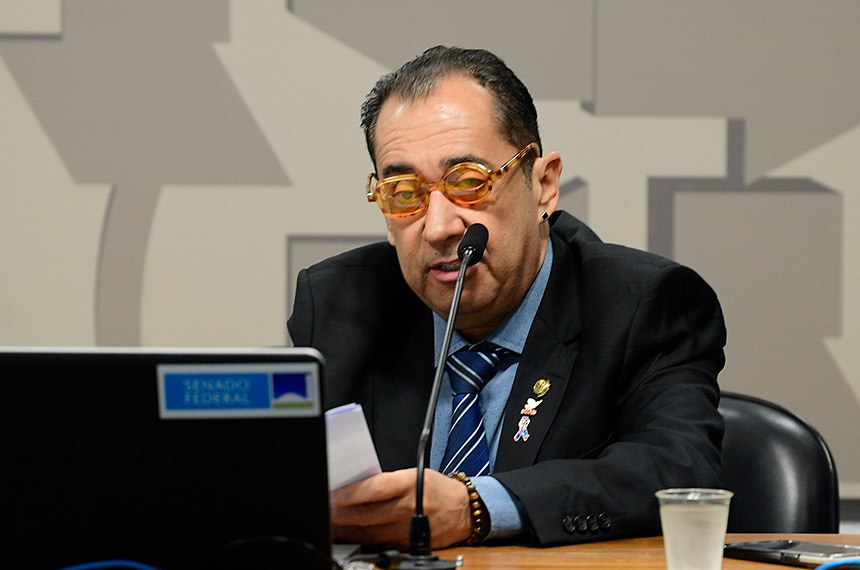 Mesa: 
vice-presidente da CSP, senador Jorge Kajuru (PSB-GO).