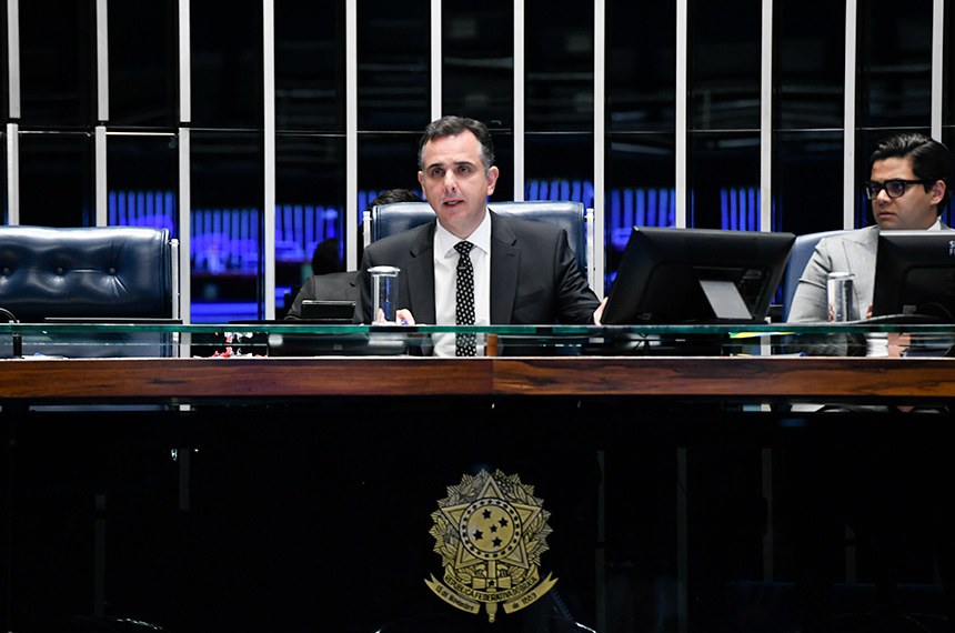 Mesa:
presidente do Senado Federal, senador Rodrigo Pacheco (PSD-MG); 
secretário-geral da Mesa do Senado Federal, Gustavo A. Sabóia Vieira. 
