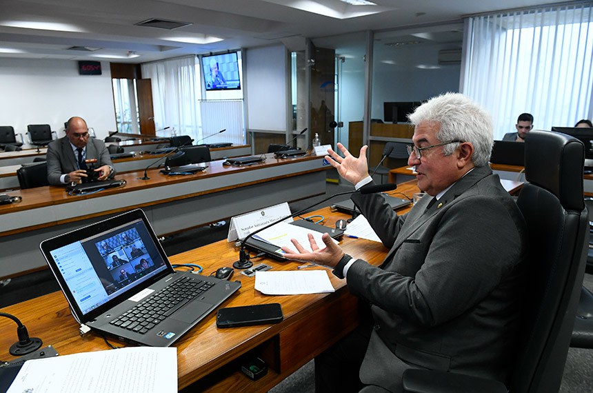 Mesa:
presidente eventual da CE e requerente desta audiência, senador Astronauta Marcos Pontes (PL-SP).