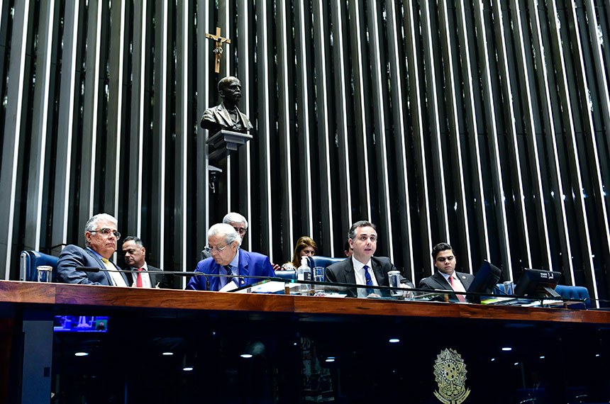 Mesa:
senador Eduardo Girão (Novo-CE);
senador Jayme Campos (União-MT);
presidente do Senado Federal, senador Rodrigo Pacheco (PSD-MG);
secretário-geral da Mesa do Senado Federal, Gustavo A. Sabóia Vieira.