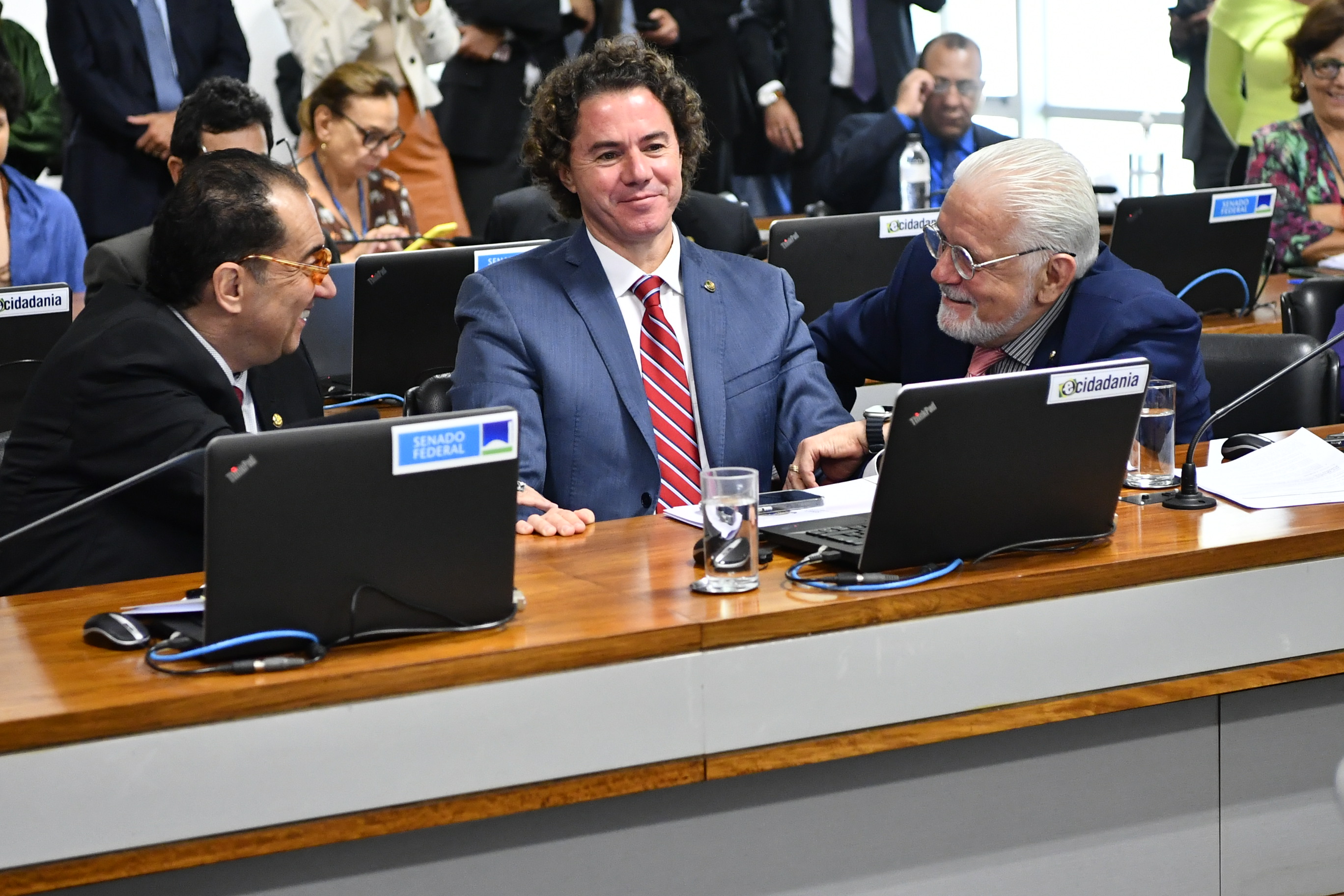 Bancada:
senador Jorge Kajuru (PSB-GO); 
senador Veneziano Vital do Rêgo (MDB-PB); 
senador Jaques Wagner (PT-BA).