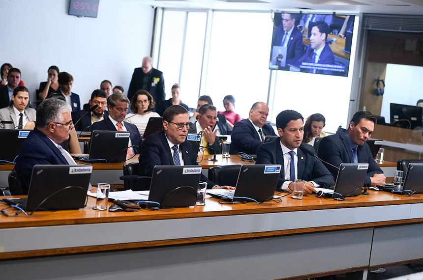Bancada: 
senador Eduardo Girão (Novo-CE); 
senador Mauro Carvalho Junior (União-MT); 
senador Rodrigo Cunha (Podemos-AL) - em pronunciamento; 
senador Styvenson Valentim (Podemos-RN).