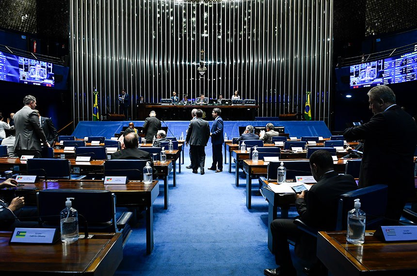Mesa:  
senador Giordano (MDB-SP);
presidente do Senado Federal, senador Rodrigo Pacheco (PSD-MG);
secretário-geral adjunto da Mesa do Senado Federal, Gustavo A. Sabóia Vieira.