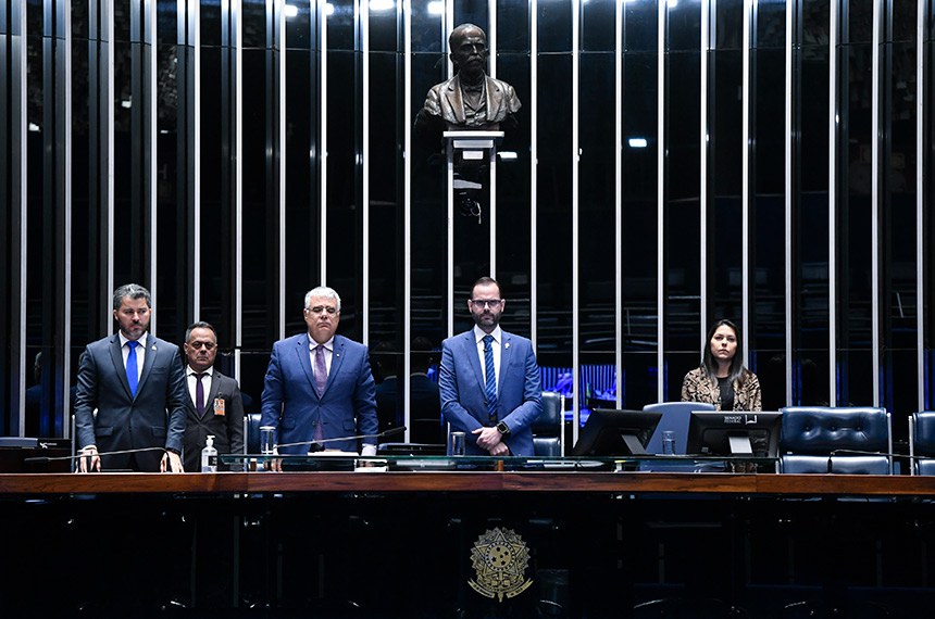 Mesa: 
senador Marcos Rogério (PL-RO); 
senador Eduardo Girão (Novo-CE); 
senador Jorge Seif (PL-SC) - preside sessão. 