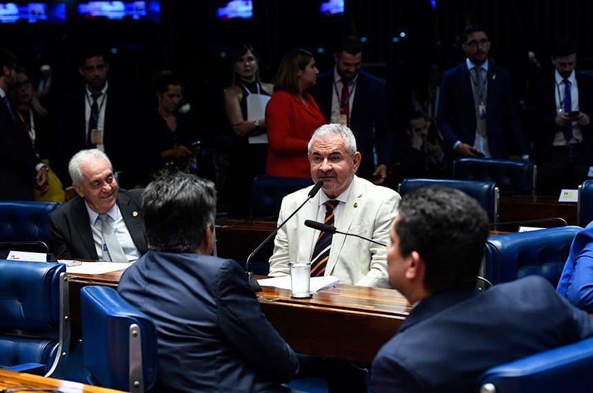 Bancada: 
senador Angelo Coronel (PSD-BA) - em pronunciamento; 
senador Otto Alencar (PSD-BA); 
senador Sergio Moro (União-PR); 
senador Ciro Nogueira (PP-PI).