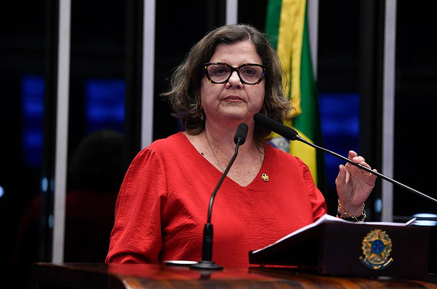 Em discurso, à tribuna, senadora Teresa Leitão (PT-PE).