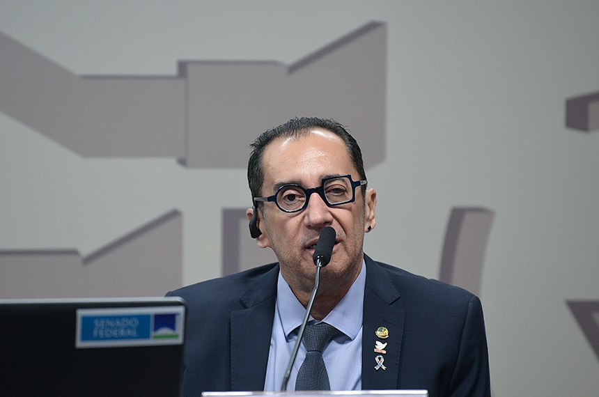 Mesa: 
vice-presidente da CSP, senador Jorge Kajuru (PSB-GO) - em pronunciamento. 