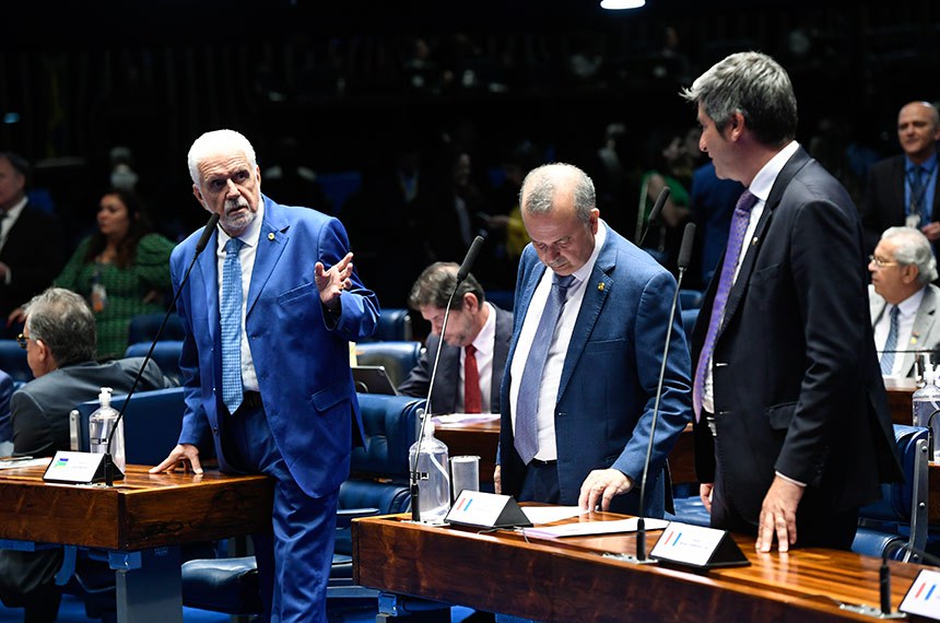 Bancada:
senador Jaques Wagner (PT-BA) em pronunciamento;
senador Rogerio Marinho (PL-RN); 
senador Carlos Portinho (PL-RJ).