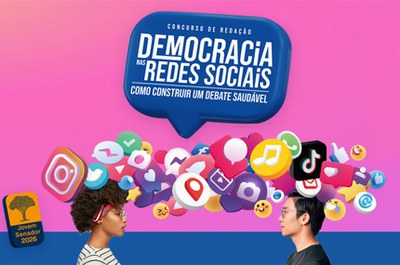 Concurso de redação do Jovem Senador recebe trabalhos até 17 de abril