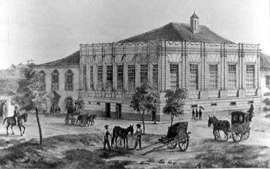 Palácio Conde dos Arcos, Rio de Janeiro. Segunda sede do Senado