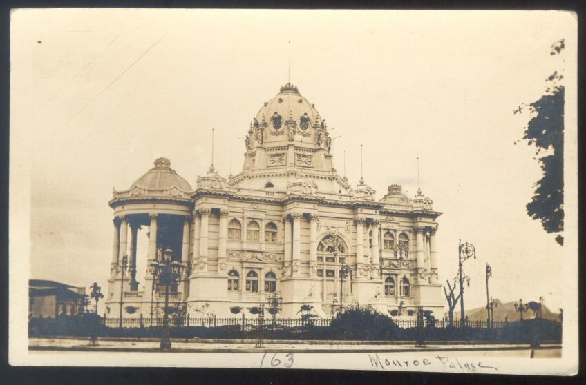 Palácio Monroe, primeira sede do Senado, no Rio de Janeiro. As sedes do Senado serão retratadas em exposição fotográfica da Agência Senado