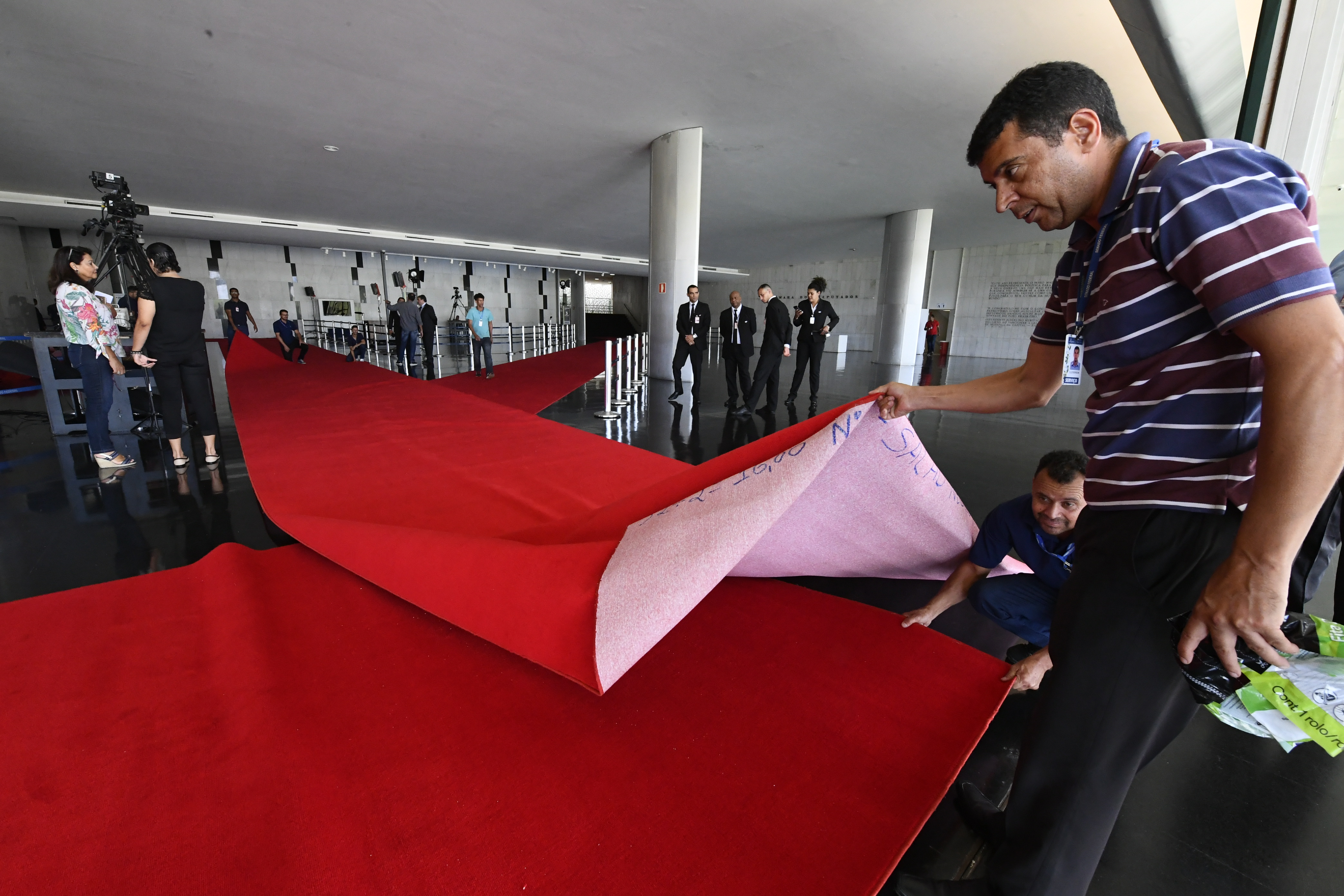 Preparativos para a Posse Presidencial