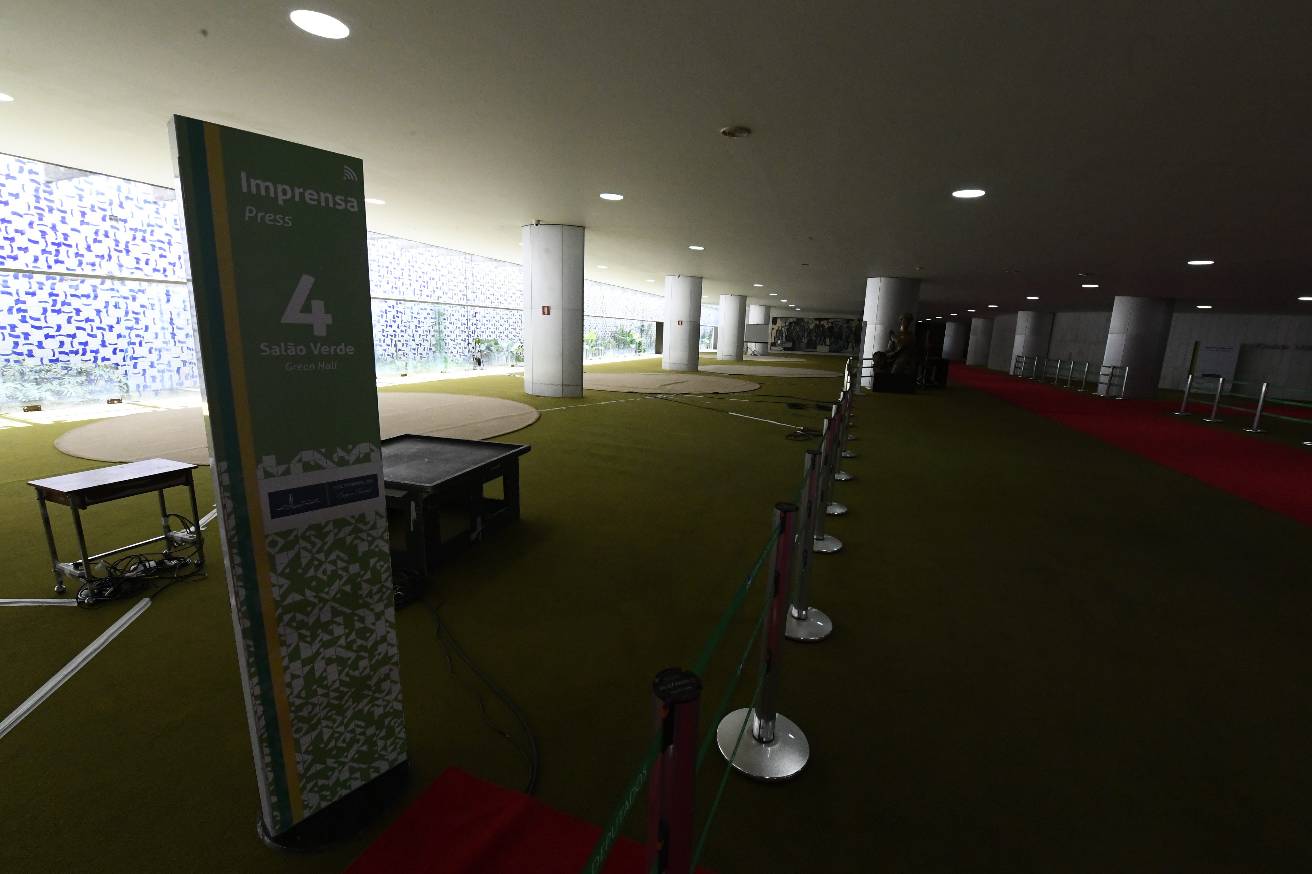 Salão Verde. Posse Presidencial 2019