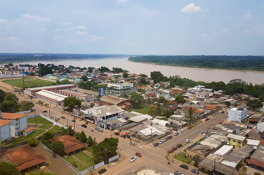 Vista aérea de Porto Velho (RO)
