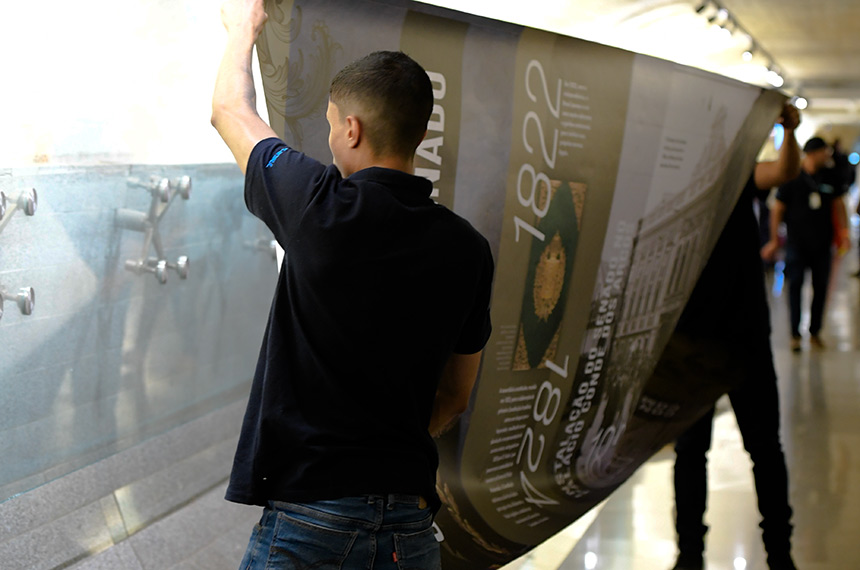 Nova exposição conta história do Senado de sua criação aos dias atuais