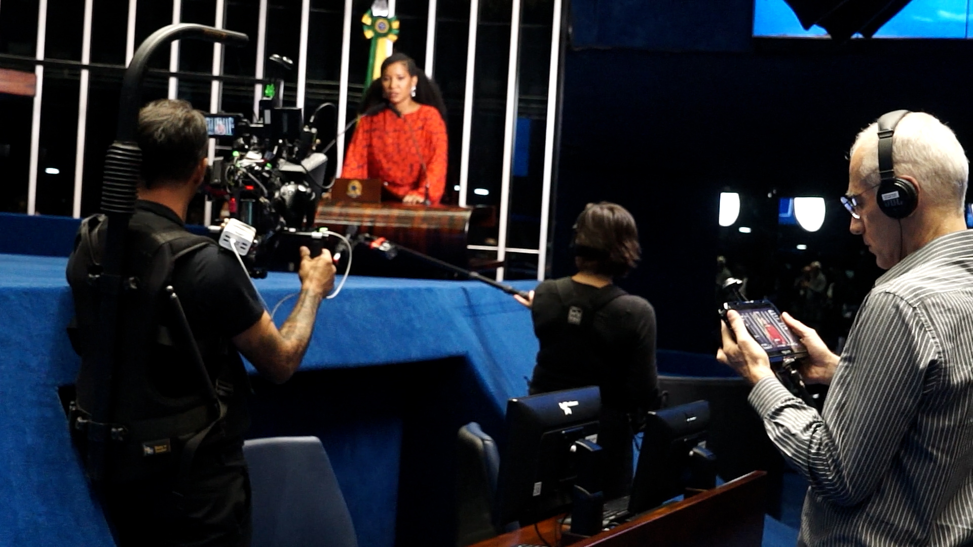 "Senado, a História que transformou o Brasil" é dirigida pelo cineasta Luiz Bolognesi, com codireção de Laís Bodansky