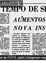 Em 1967, FGTS substituiu estabilidade no emprego