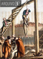 Império usou a forca para conter escravos assassinos