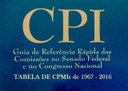 Capa - TABELA DE CPMIs de 1967 - 2016