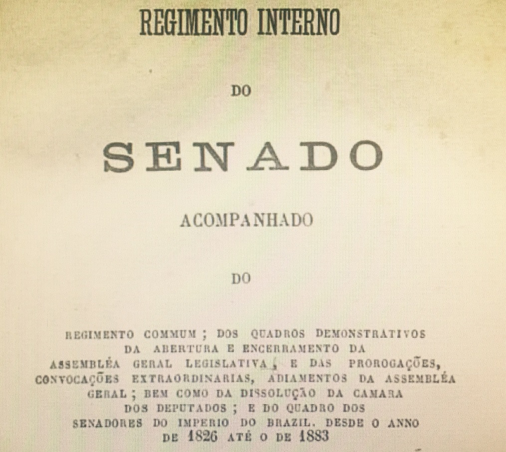 Regimento Interno 1826