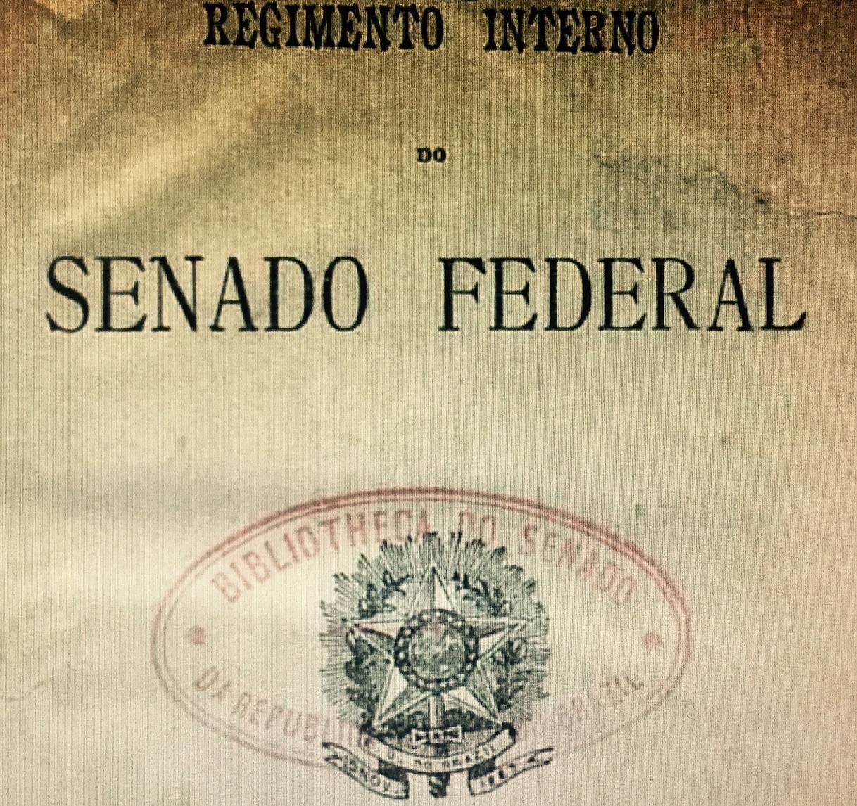 Regimento Interno 1903