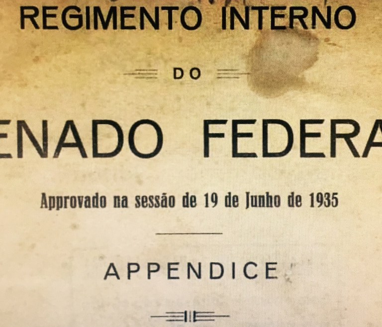 Regimento Interno 1935