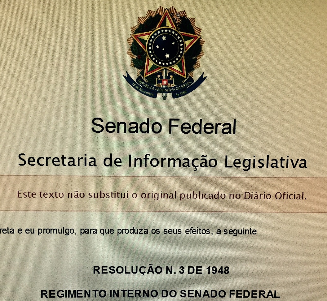 Regimento Interno 1948