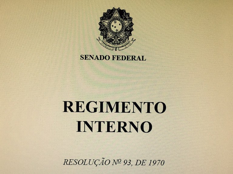 Regimento Interno 1971 - Volume I