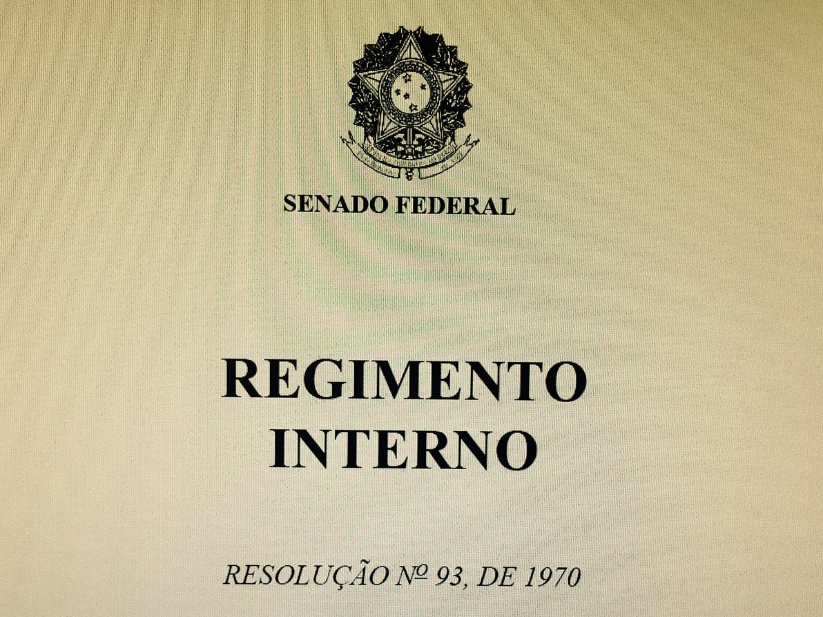 Regimento Interno 1971 - Volume I