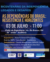 Seminário "Bicentenário da Independência: Legados e Desafios"