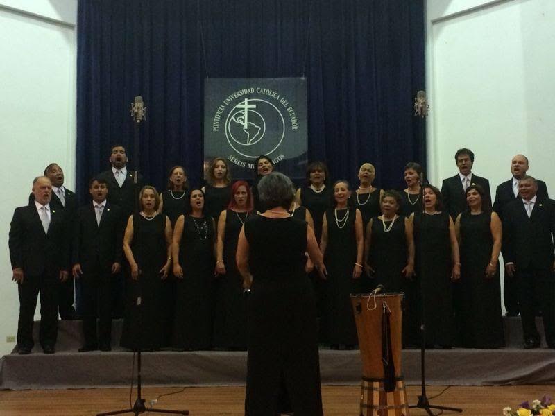 I Festival Internacional de Coros "Vozes de Altura" - Julho/2014  Quito/Equador 