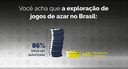 Para internautas, exploração de jogos de azar deve ser autorizada no Brasil