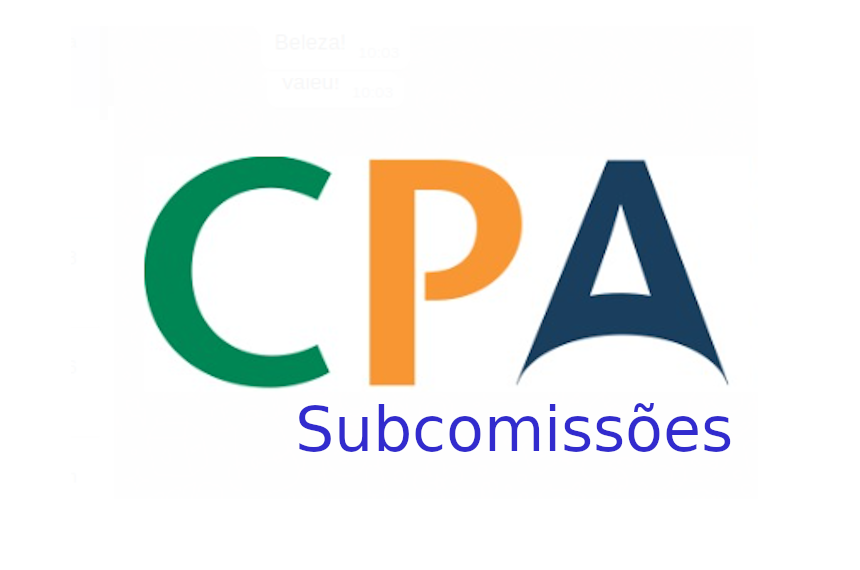 Formação de subcomissões para assuntos específicos da CPA
