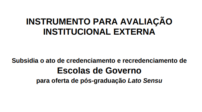 Criação de página para levantamento de informações para recredenciamento