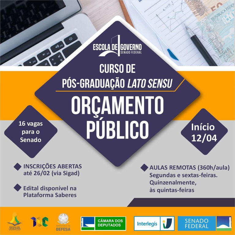 Curso de Especialização em Orçamento Público 2021