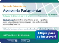 Curso de Extensão em Assessoria Parlamentar (Edição 2023)
