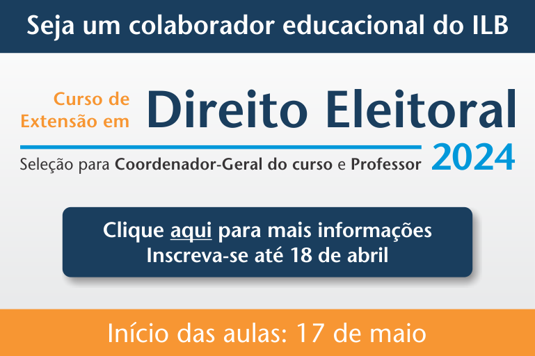 Credenciamento de colaboradores educacionais para o Curso de Extensão em Direito Eleitoral