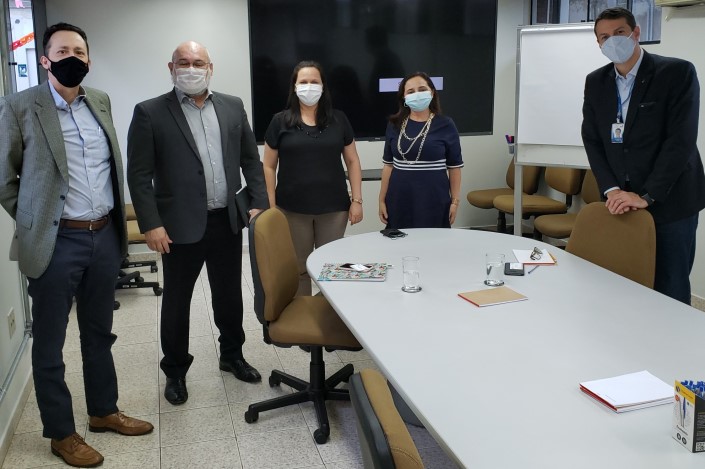 ILB visita contraparte da Presidência da República para  incrementar capacitação de servidores