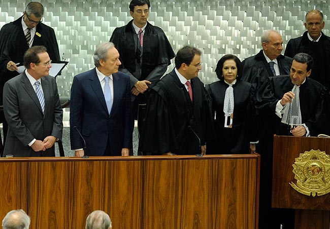 Renan prestigia posse de novos presidentes do STJ. Foto: Moreira Mariz