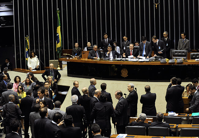 Renan adia sessão do Congresso por falta de quórum. Foto: Jane de Araújo