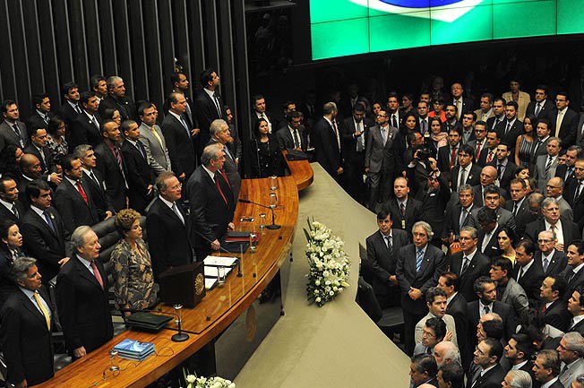 Renan convoca Parlamento a redobrar esforços para Brasil sair da Crise. Foto: Jane de Araújo