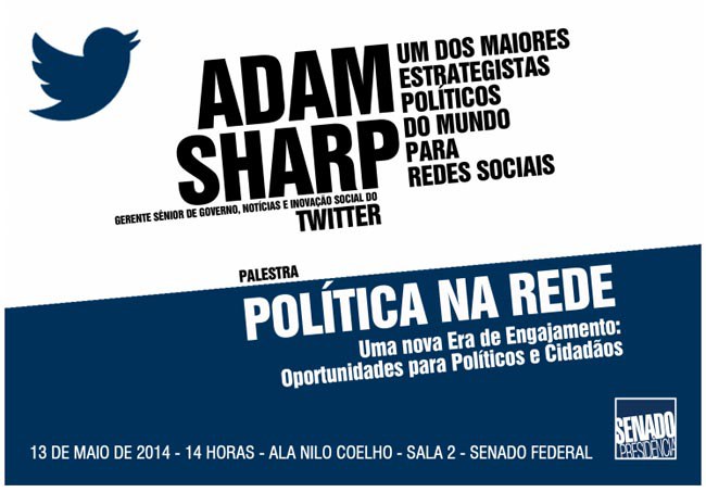 Política na Rede com Adam Sharp
