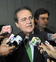 Presidente do senado, Renan Calheiros (PMDB-AL), diz que indicação de Fachin será analisada com maturidade. Foto: Jane de Araújo