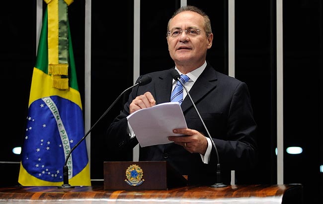 Renan reitera no Plenário medidas de contenção de despesas - Foto: Jonas Pereira