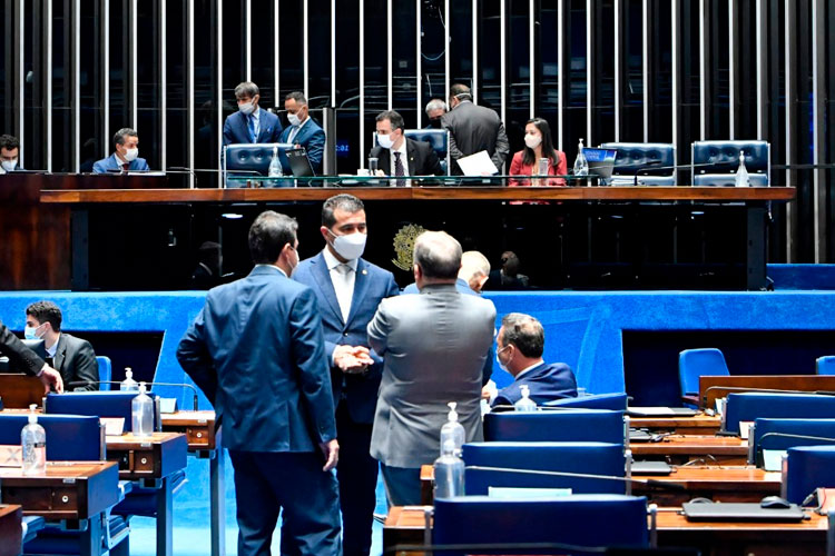 Senado aprova PEC Emergencial em primeiro turno. Foto: Waldemir Barreto
