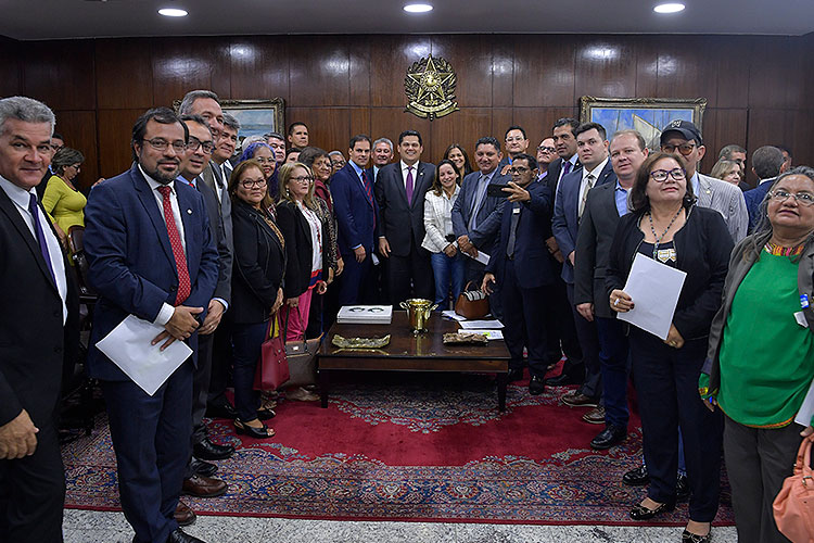 Davi cobra transposição dos servidores do Amapá, Rondônia e Roraima. Foto: Marcos Brandão