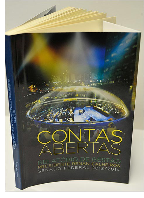 Renan lança livro com bastidores e prestação de contas do biênio. Foto: Jonas Pereira